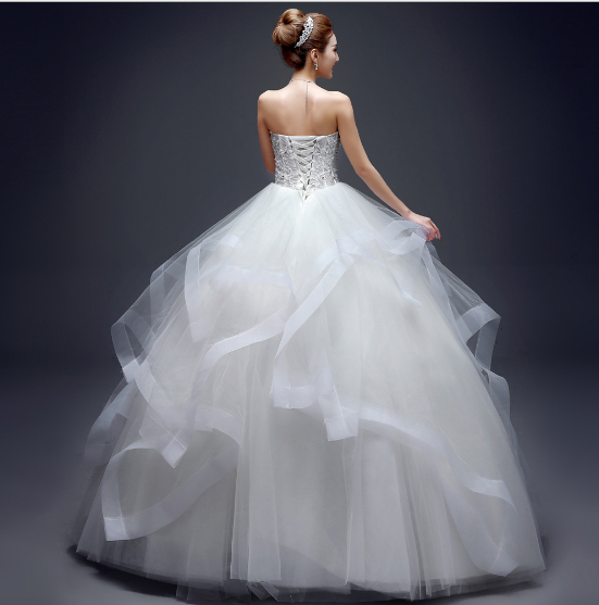 Strapless Bridal Ball Gowns - runwayfashionista.com