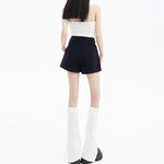 Casual Personality Frayed Hem Denim Shorts