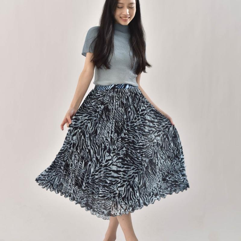 Double Layer Waist High Skirt