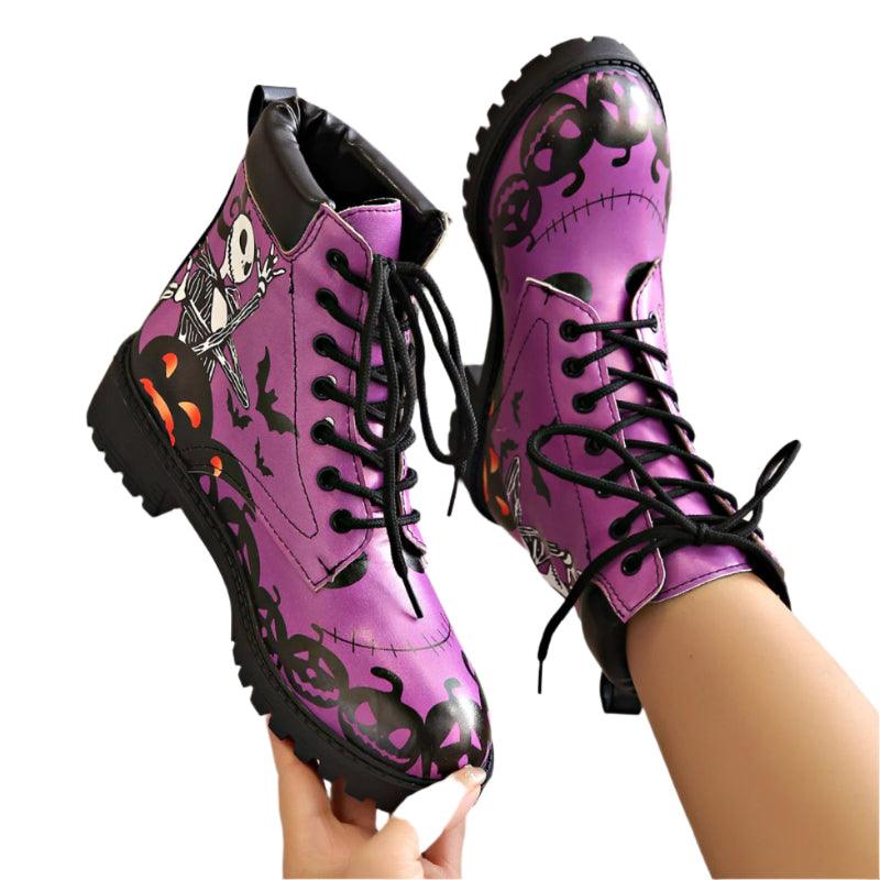 Round Toe Thick Heeled Boots