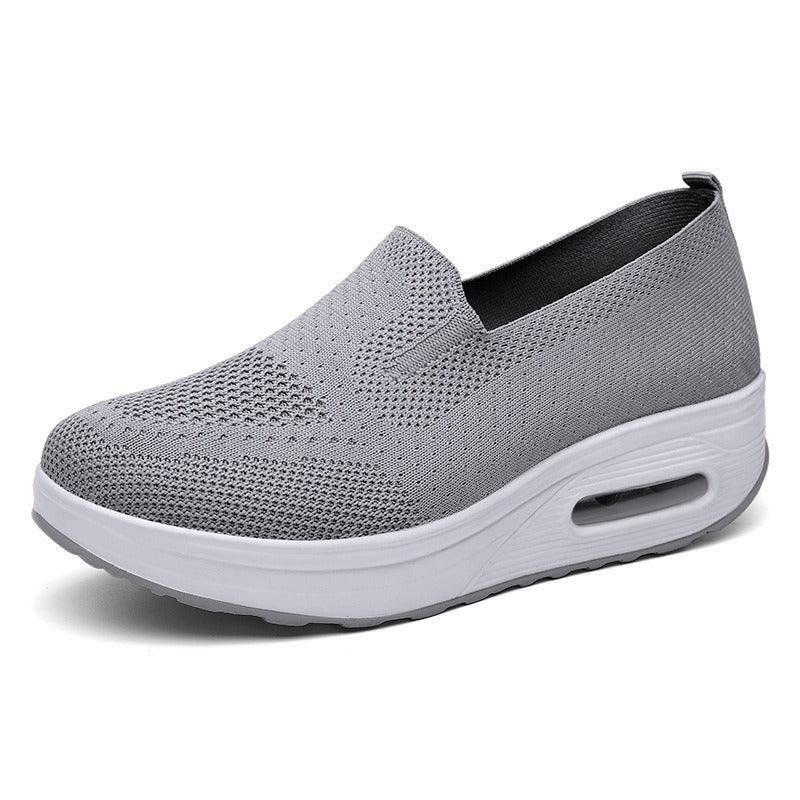 Breathable flying woven shoes - runwayfashionista.com