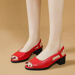 Fish Mouth Open-Toe Sandals - runwayfashionista.com