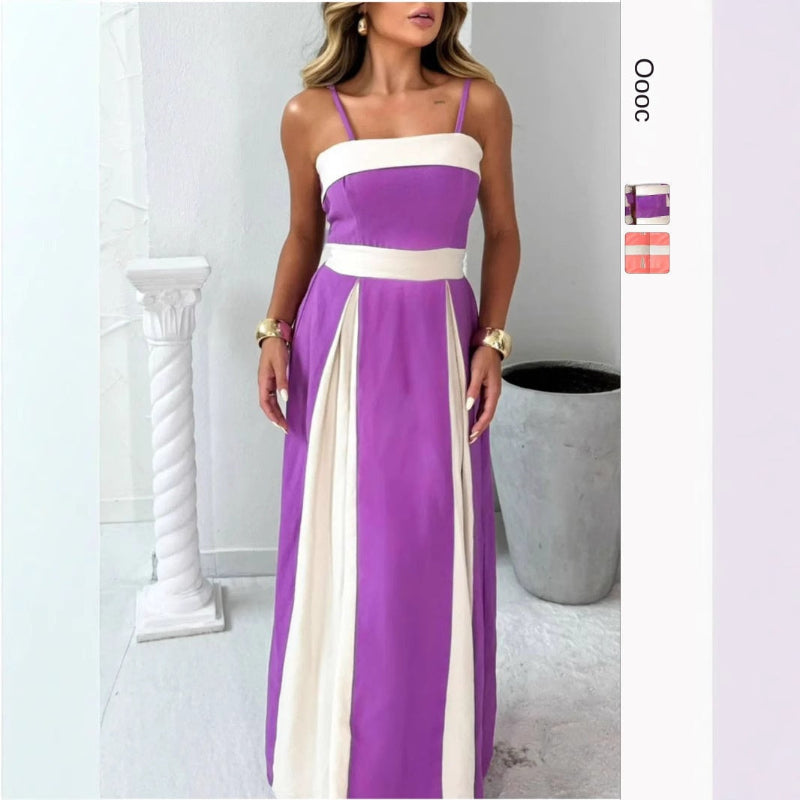 High Waisted Camisole Dress