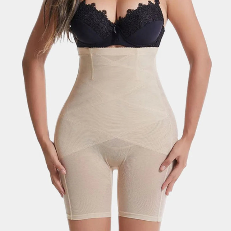 Full Size High Waist Butt Lifting Shaping Shorts