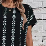 Round Neck Loose Dress - runwayfashionista.com