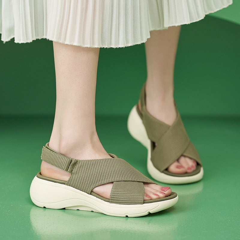 New Thick Sole Sandals - runwayfashionista.com