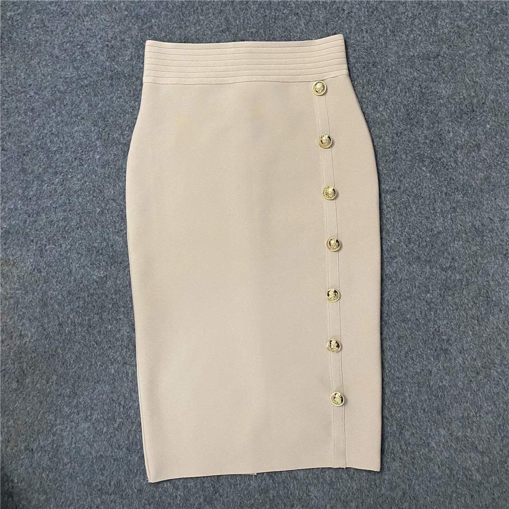 Slimming high waisted skirt - runwayfashionista.com