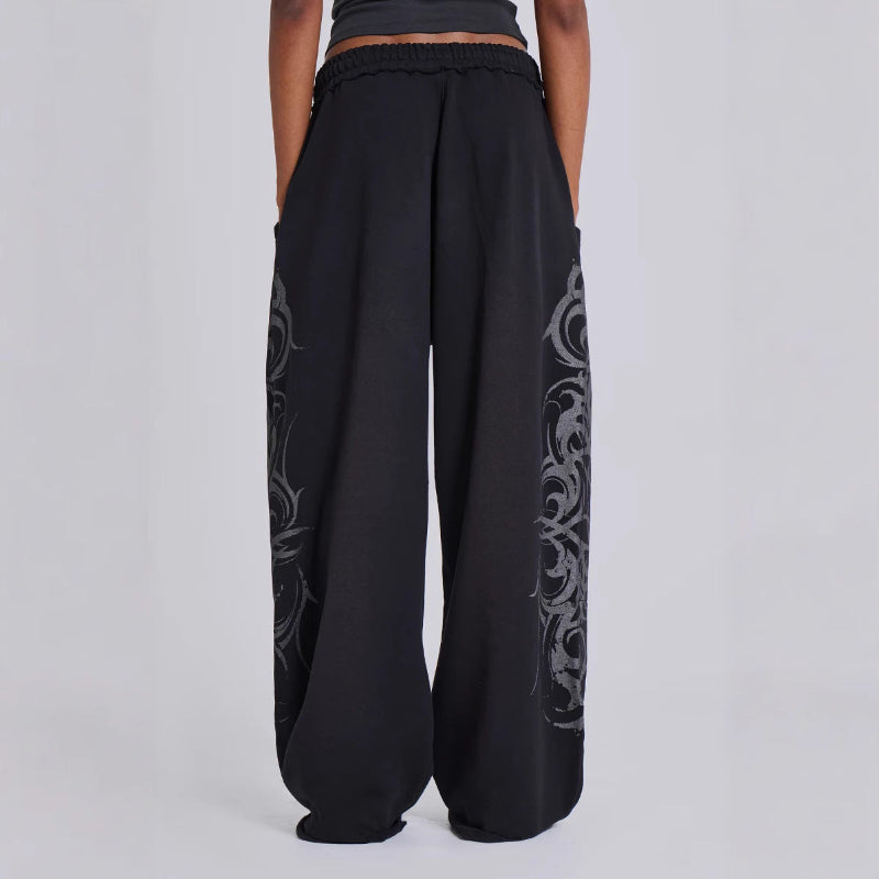 Hip Hop Casual Wide Leg Pants