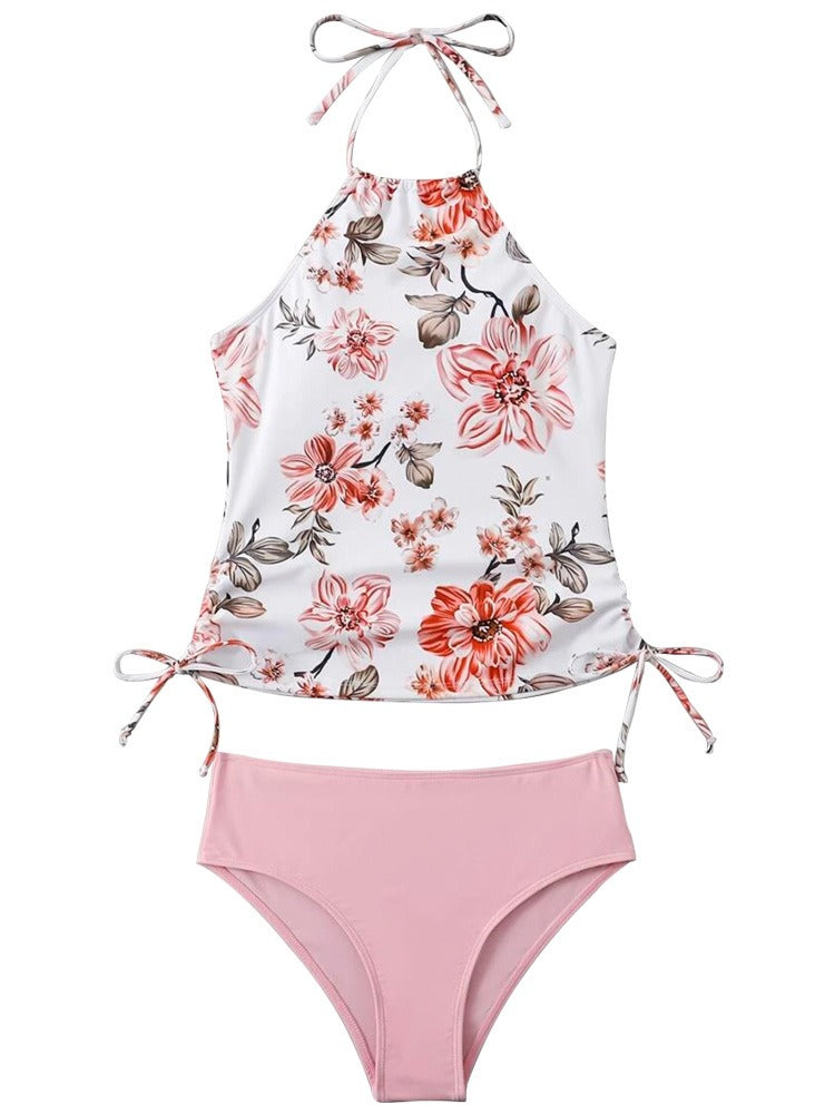 New Split Bikini Sleeveless - runwayfashionista.com