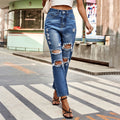 High Waist Loose Street Jeans - runwayfashionista.com