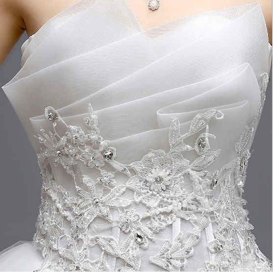 Strapless Bridal Ball Gowns - runwayfashionista.com