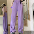 High-Waisted Mini Drawstring Casual Sports Sweatpants