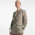 Drawstring Design Loose Jacket