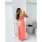 High Waisted Camisole Dress