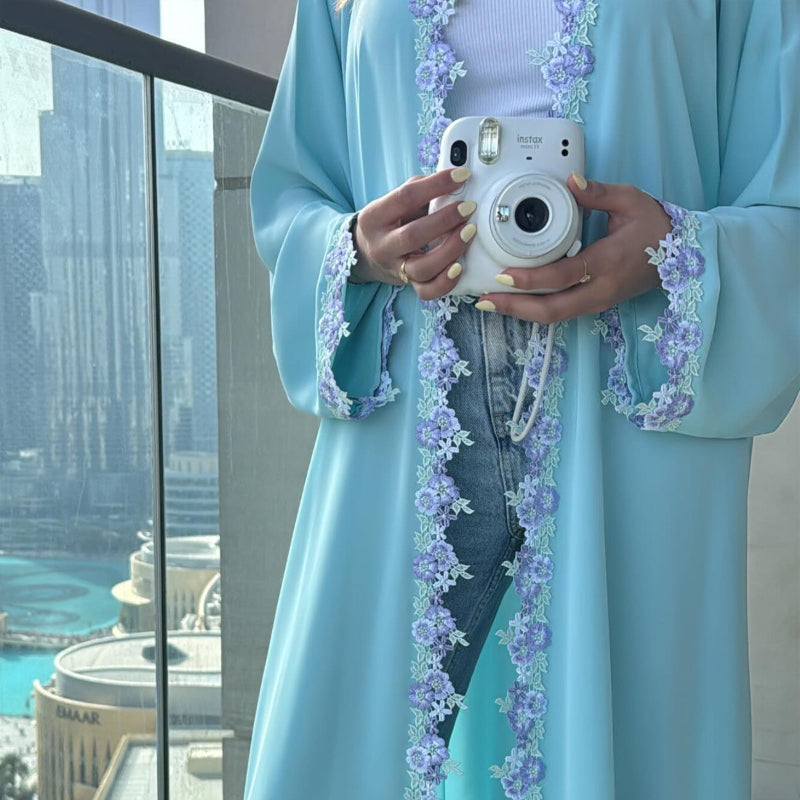 Butterfly Knot Embroidered Cardigan