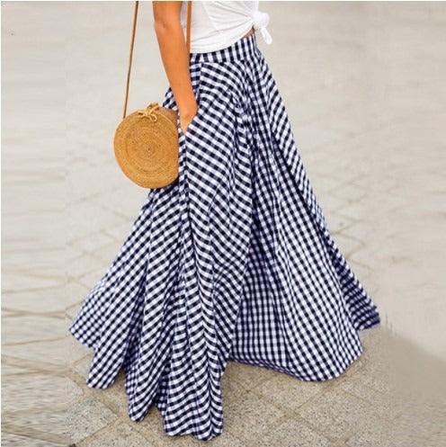 Large swing skirt - runwayfashionista.com