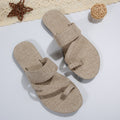 Round Head Pullover Toe Outwear Casual Slippers - runwayfashionista.com