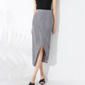 Spliced Pleated Skirt - runwayfashionista.com