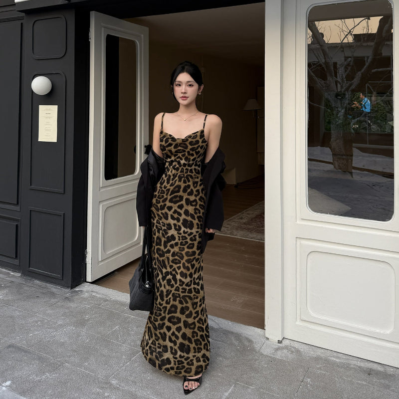 Own The Room: Leopard Midi Dress