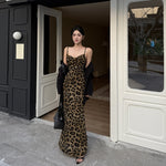Own The Room: Leopard Midi Dress