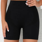 High Waist Active Shorts - runwayfashionista.com