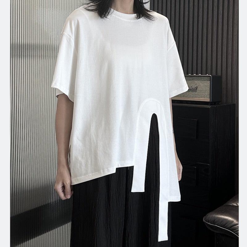 Irregular Short Sleeved Top