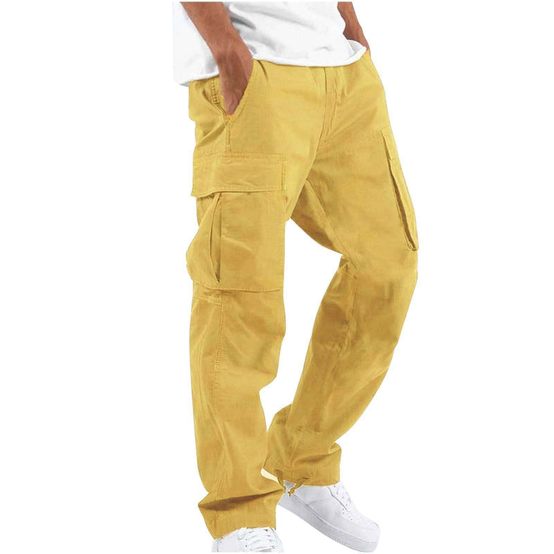 The Drawstring Utility Straight: Redefining Summer Commuter Chic - yellow