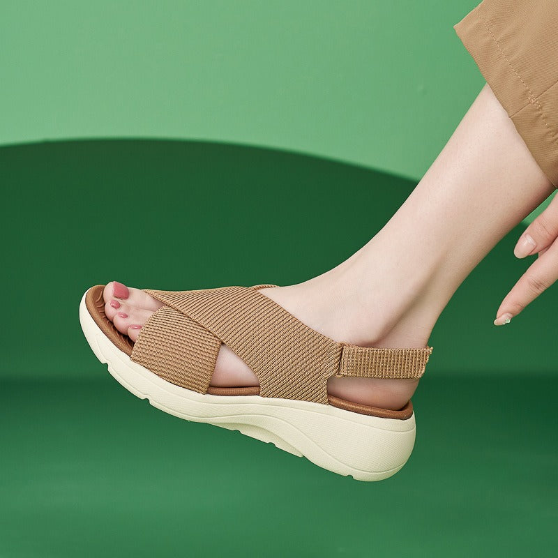 New Thick Sole Sandals - runwayfashionista.com