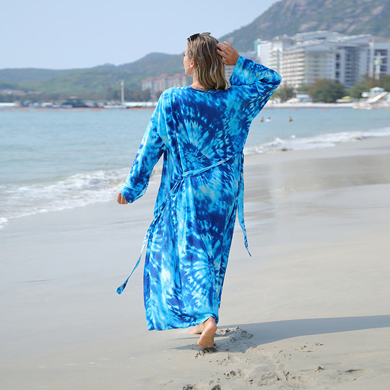 Tie Dye Bikini Cover Up