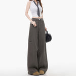 Lazy Style Trendy Unique Design Denim Pants