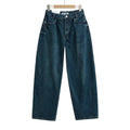 Wide-leg Jeans New Slimming High-waist