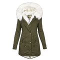 Windbreaker Hooded Warm Plush Coat - runwayfashionista.com