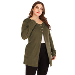 High Spirit V Neck Long Cardigan - runwayfashionista.com