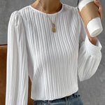 Professional long sleeve top - runwayfashionista.com