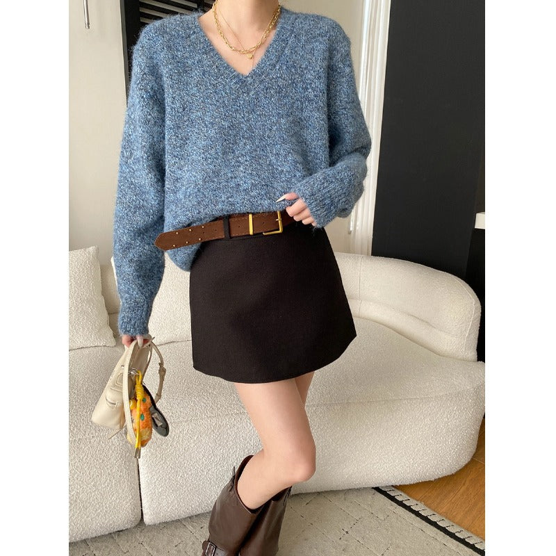Structured A-Line Mini Skirt: Power Dressing