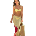 Three-Piece Bikini Set SexyStyle Printed