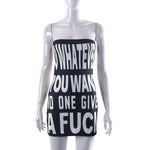 Fitted Slimming Printed Wrap Mini Dress - black