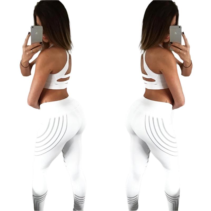 High waist elasticity leggings