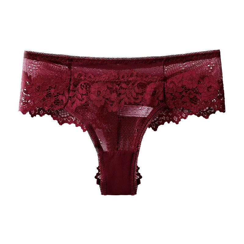 Low waist lace panties -runwayfashionista.com