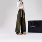 Wide-Leg High-Waist Pants