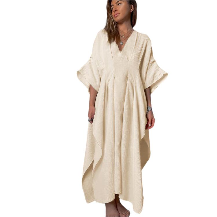Long loose breathable dress