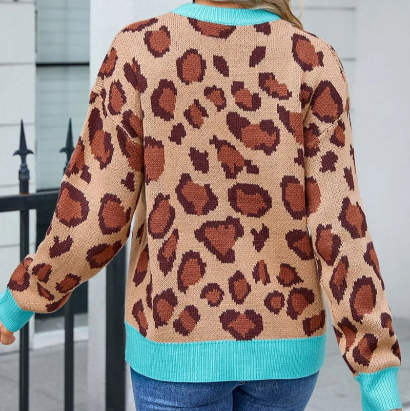 Pullover Flower Plus Size Sweater - runwayfashionista.com