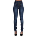 Skinny High Waist Jeans - runwayfashionista.com