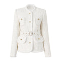 White Socialite Luxury Jacket