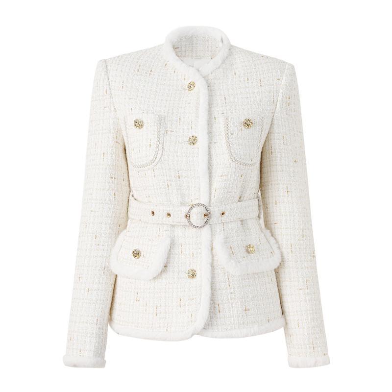 White Socialite Luxury Jacket