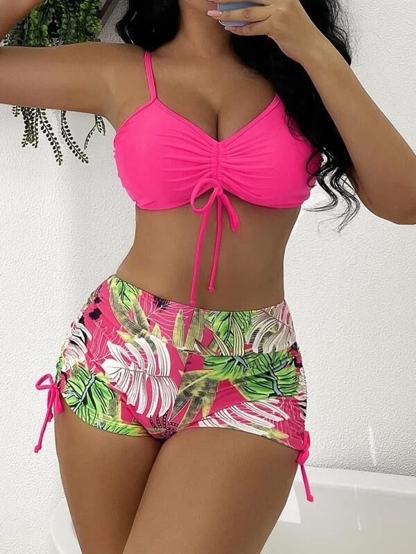 High Waisted Conservative Bikini - runwayfashionista.com