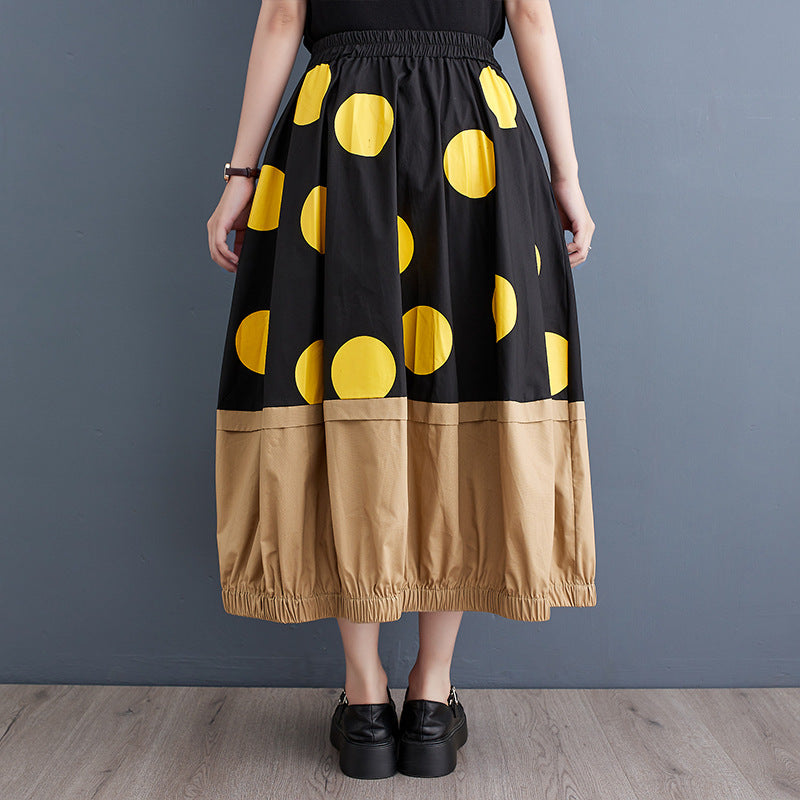 Casual Versatile A-line Folds Skirts - runwayfashionista.com