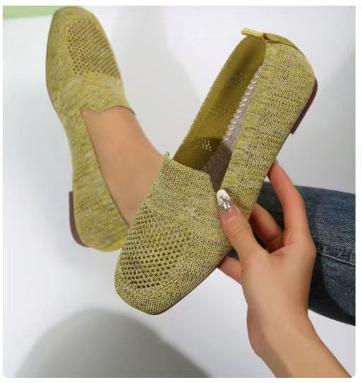 Large Round Toe Flat Sole Single Shoes - runwayfashionista.com