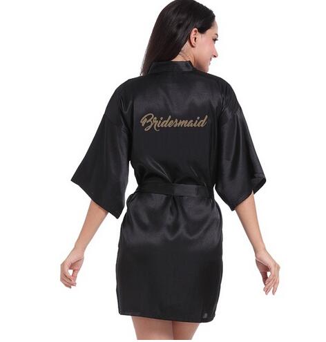 Party Robe Short Satin - runwayfashionista.com