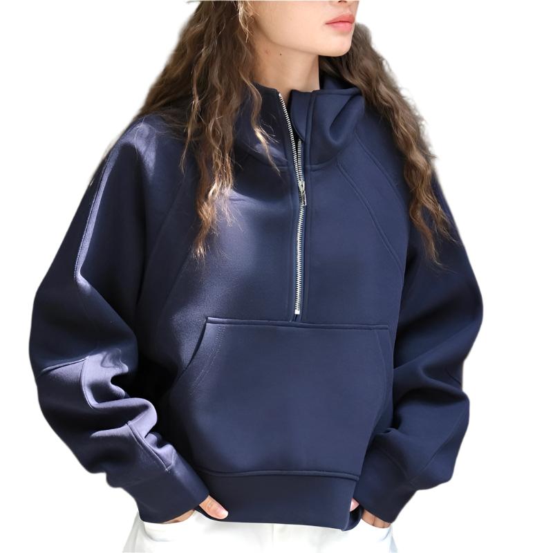 Half Layered Hooded Sweatshirt